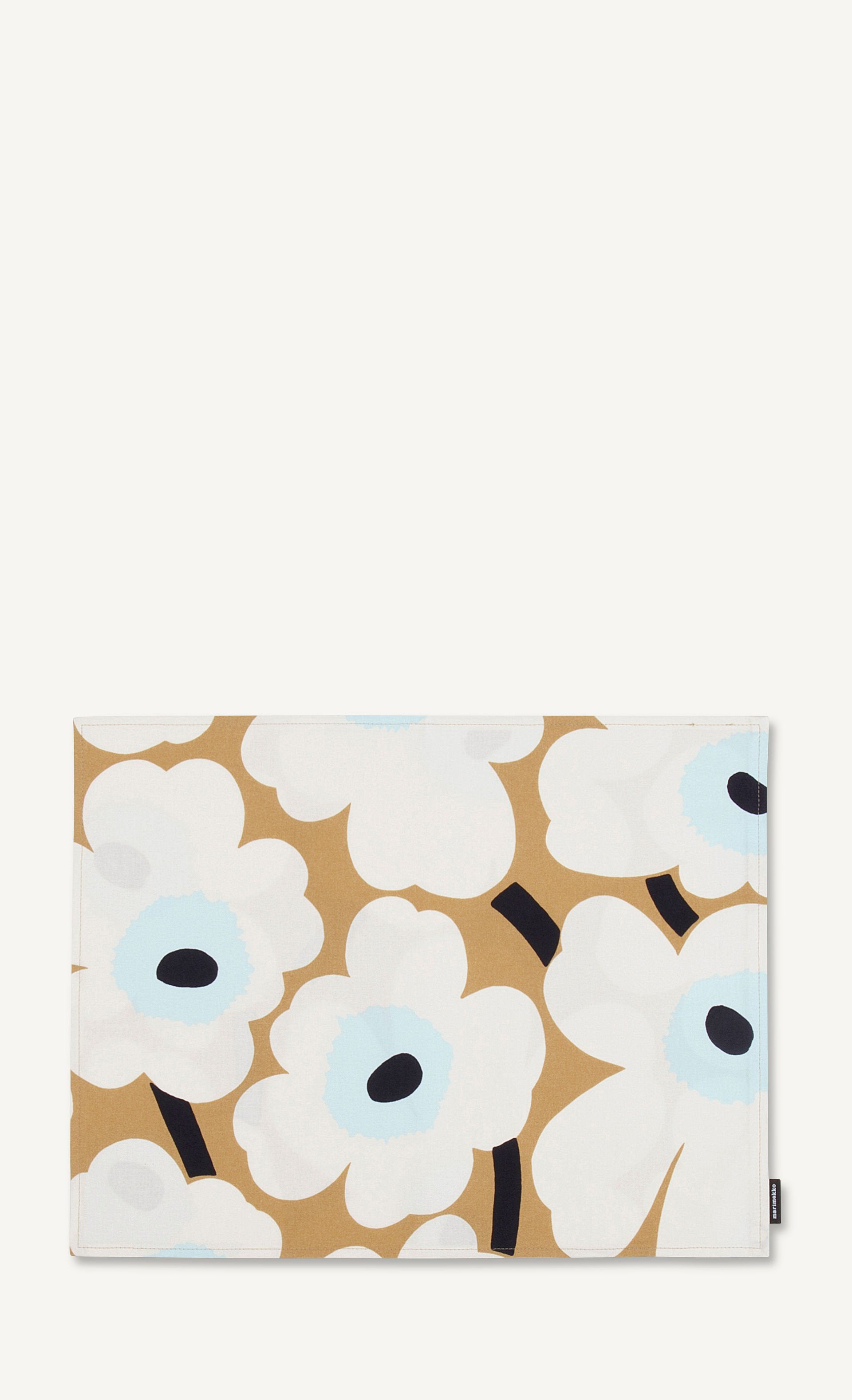 Marimekko Pieni Unikko Kitchen Towel, Off White - Beige